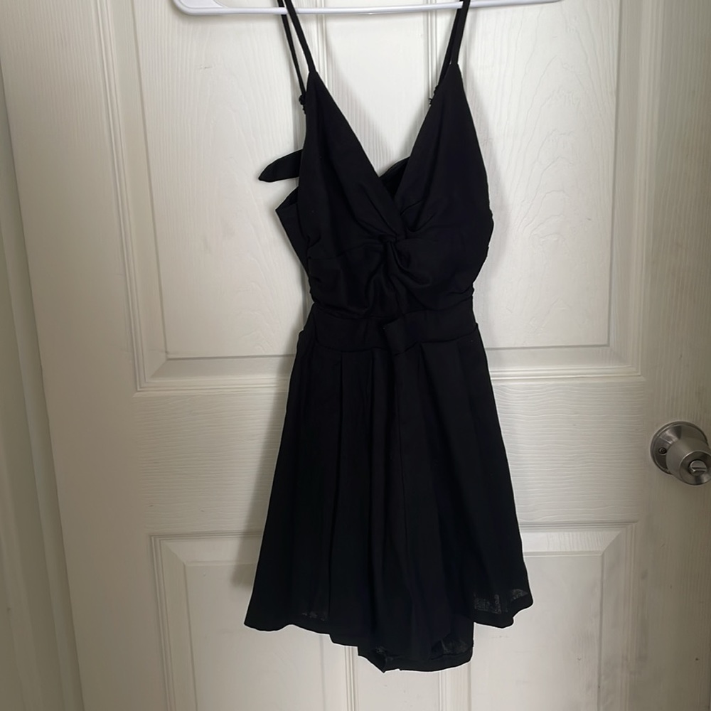 In A Daze Fashion Nova Romper - Black - Picture 4 of 6